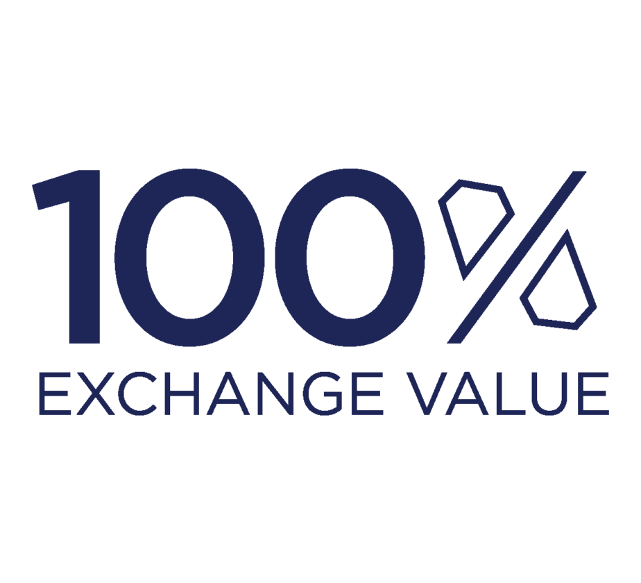 100% Exchange Value On Diamonds